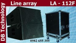 Loa array DB LA-112F và thùng đựng