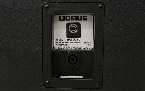 Mặt sau Loa Domus RFX-3152
