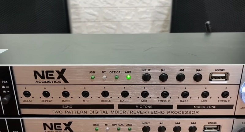 Biết cách chỉnh vang cơ NEX FX8 sẽ giúp bạn có được chất lượng âm thanh tốt như mong muốn