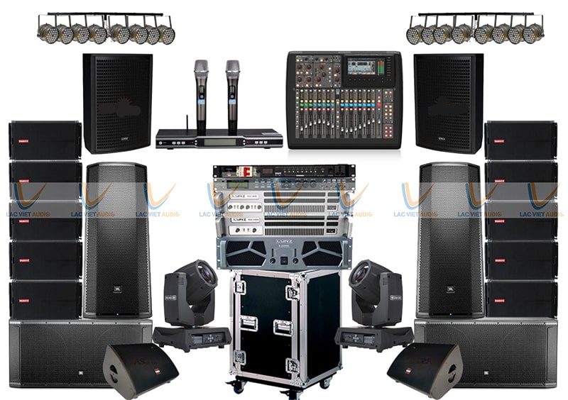 Hệ thống thiết bị cho dàn âm thanh đám cưới chuyên nghiệp