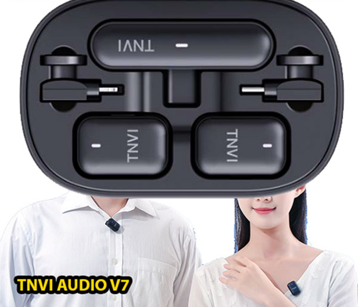 Micro cài áo TNVI Audio V7 siêu nhỏ gọn