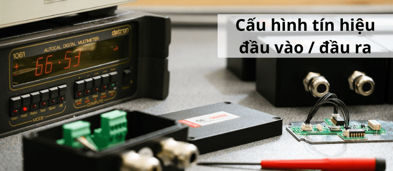 Bạn nên cẩn thận thiết lập các ngõ control để giám sát các trạng thái như lỗi, khẩn hoặc bình thường