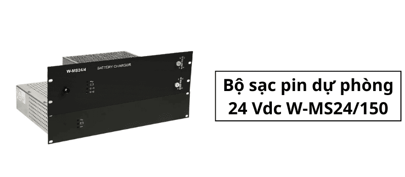 Bộ sạc pin dự phòng của PASO cung cấp dòng sạc tối đa 12 A, ảm bảo tính ổn định và an toàn cao theo chuẩn EN54-24