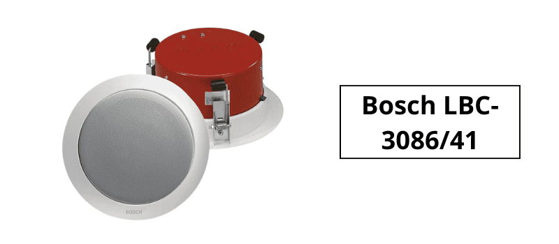 Loa âm trần Bosch LBC-3086/41 là một lựa chọn tiết kiệm nhưng rất hiệu quả cho hệ thống thông báo và sơ tán Loa âm trần Bosch LBC-3086/41 là một lựa chọn tiết kiệm nhưng rất hiệu quả cho hệ thống thông báo và sơ tán