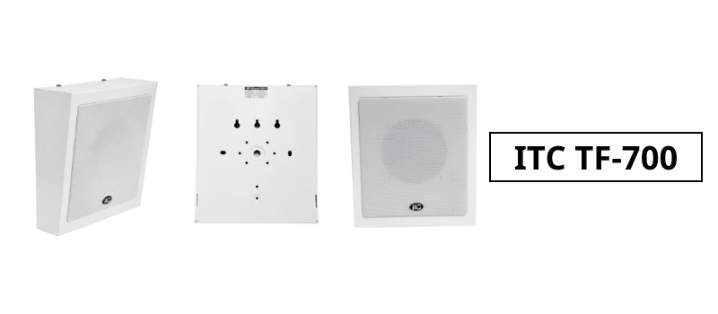 Loa treo tường sơ tán khẩn cấp ITC TF-700 hỗ trợ nhiều mức công suất tối đa lên đến 6W Loa treo tường sơ tán khẩn cấp ITC TF-700 hỗ trợ nhiều mức công suất tối đa lên đến 6W