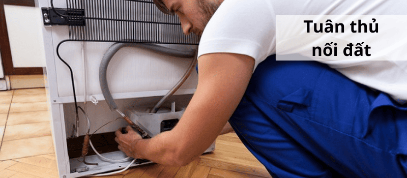 Lưu ý tuân thủ nguồn điện và nối đất, đảm bảo nguồn điện ổn định và nối đất chắc chắn là cực kỳ quan trọng