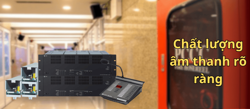 Nhờ bộ lọc DSP và Feedback Suppressor, âm thanh đầu ra được chuyên gia đánh giá là rõ ràng, dù môi trường xung quanh ồn
