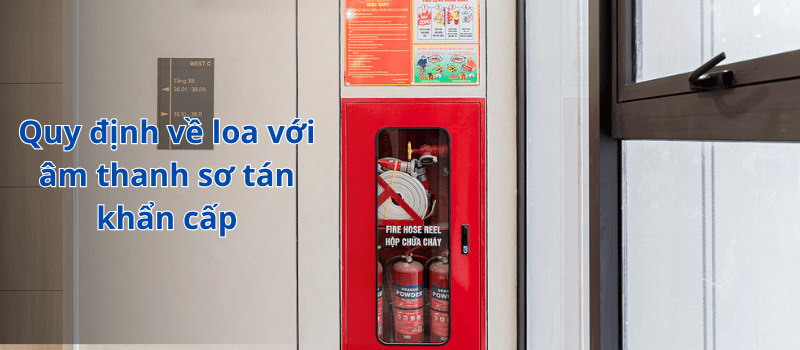 Việc lắp đặt loa phải tuân theo các quy chuẩn kỹ thuật chặt chẽ của PCCC theo TCVN 7568-14:2025 Việc lắp đặt loa phải tuân theo các quy chuẩn kỹ thuật chặt chẽ của PCCC theo TCVN 7568-14:2025